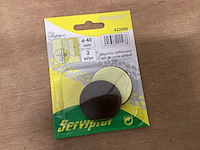 Serviprof deurstopper 40 mm, zelfklevend (400x) - afbeelding 1 van  3