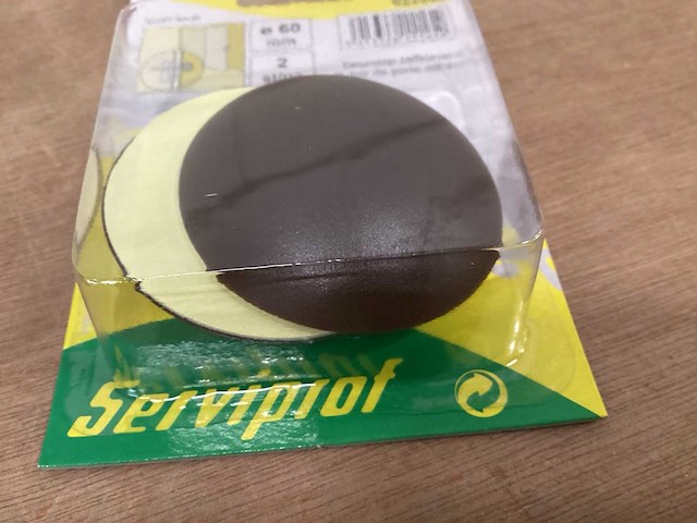 Serviprof deurstopper 60 mm, zelfklevend (170x) - afbeelding 2 van  4