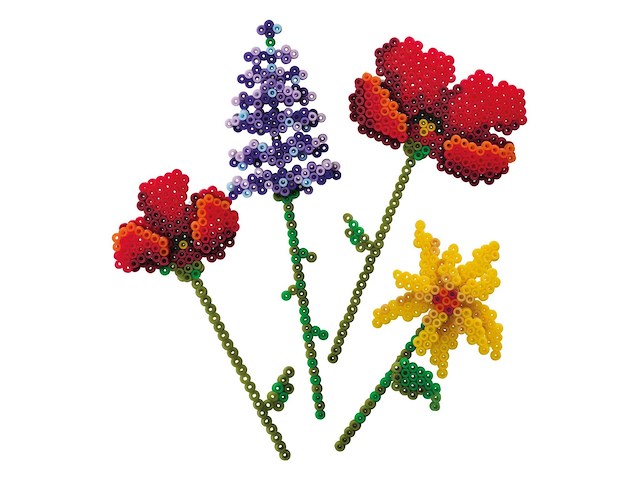 Ses creative - beedz art - 3d ini bloemen boeket - afbeelding 3 van  3