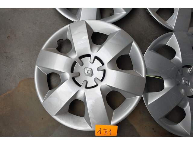 Set 16 inch renault wieldoppen - afbeelding 2 van  5