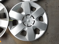 Set 16 inch renault wieldoppen - afbeelding 3 van  5