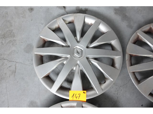 Set 16 inch renault wieldoppen - afbeelding 5 van  5