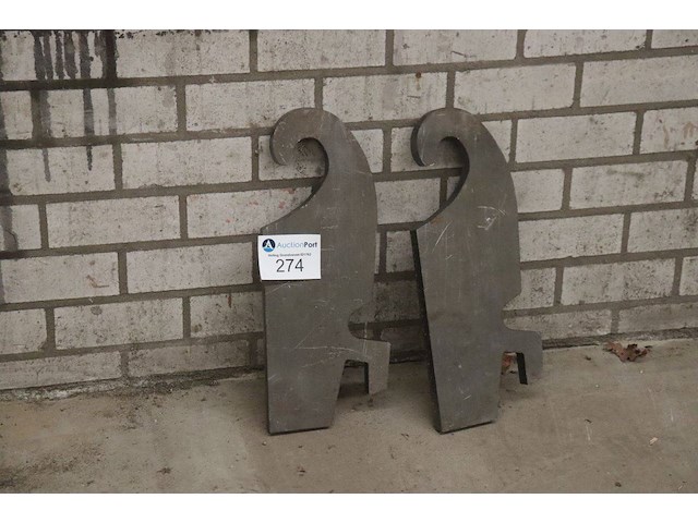 Set aanlasoren cw-10 voor graafmachinebak - afbeelding 1 van  1