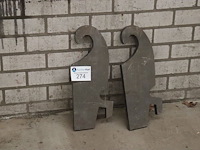 Set aanlasoren cw-10 voor graafmachinebak - afbeelding 1 van  1