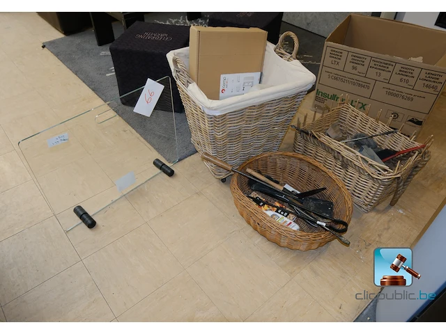 Set accessoires voor open haarden - afbeelding 1 van  5