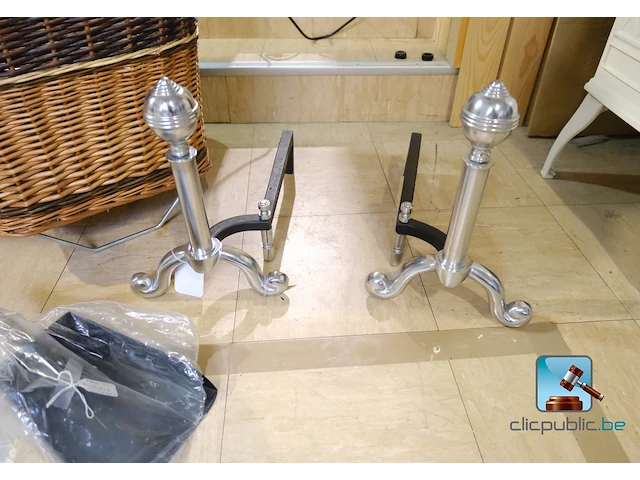 Set accessoires voor open haarden - afbeelding 3 van  6
