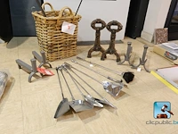 Set accessoires voor open haarden - afbeelding 1 van  9