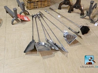 Set accessoires voor open haarden - afbeelding 2 van  9