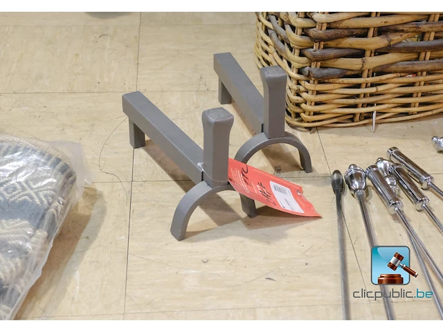 Set accessoires voor open haarden - afbeelding 3 van  9