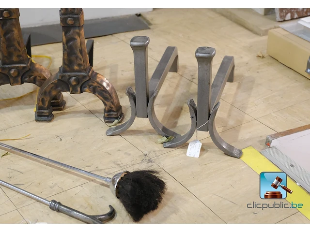Set accessoires voor open haarden - afbeelding 4 van  9