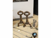 Set accessoires voor open haarden - afbeelding 5 van  9