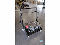 Set accu’s op een trolley