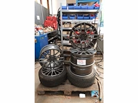 Set aluminium wielen