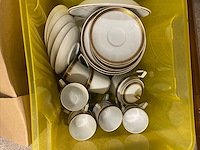 Set antieke servies en porselein – europees en diverse merken - afbeelding 10 van  14