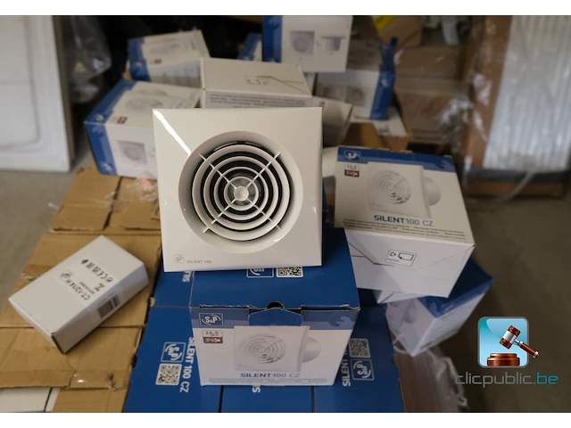 Set badkamerventilatoren met transformatoren - afbeelding 2 van  9