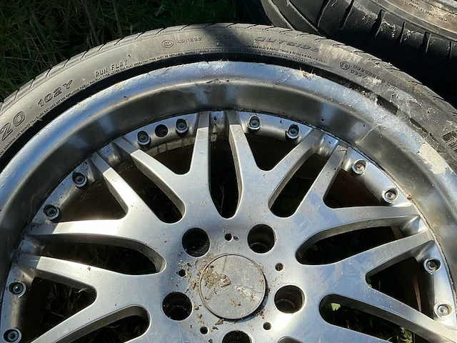 Set banden met velg velg - afbeelding 5 van  7