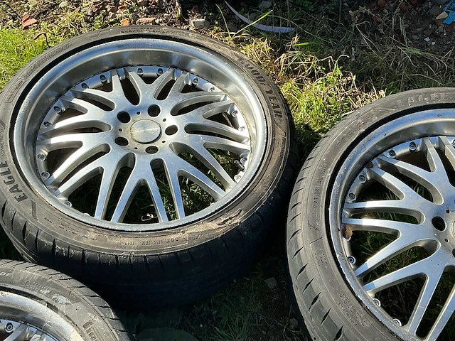 Set banden met velg velg - afbeelding 6 van  7