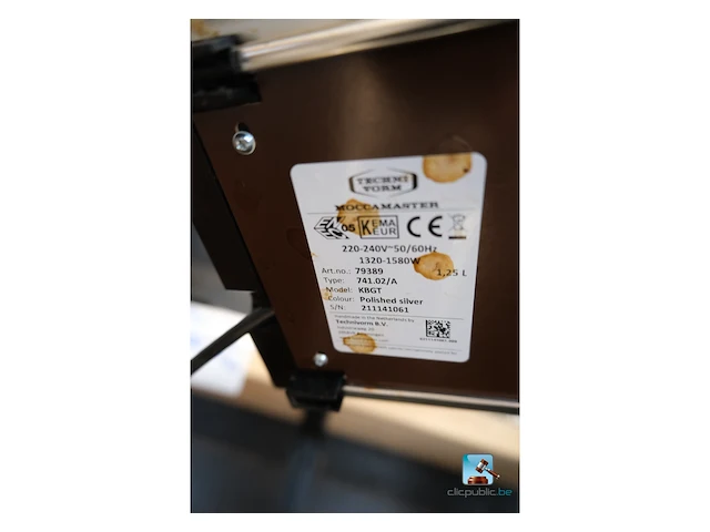 Set bestaande uit een koffiezetapparaat en een koffiemolen - afbeelding 5 van  9