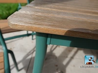 Set bestaande uit een terrastafel en stoelen - afbeelding 3 van  5
