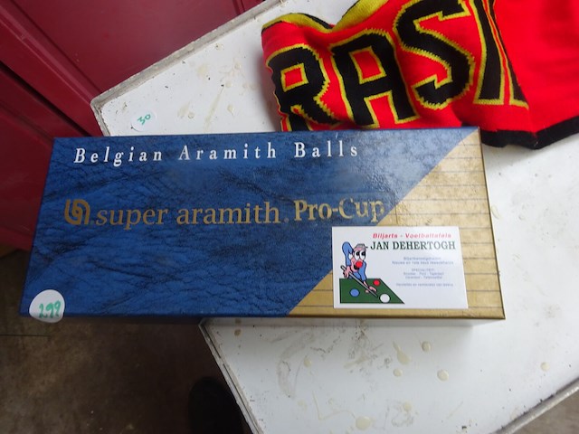 Set biljartballen met stip - afbeelding 1 van  2