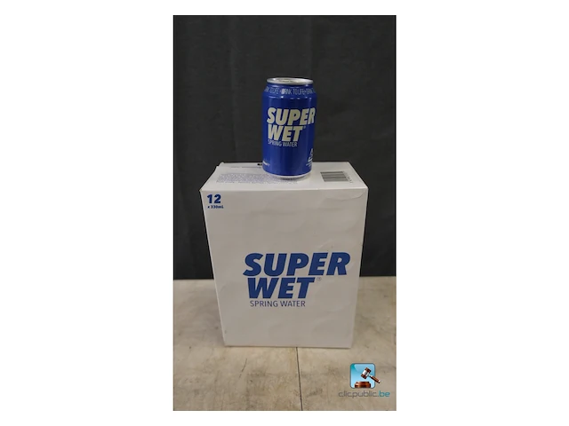 Set blikjes water - afbeelding 1 van  6