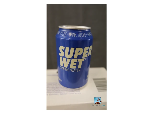 Set blikjes water - afbeelding 2 van  6