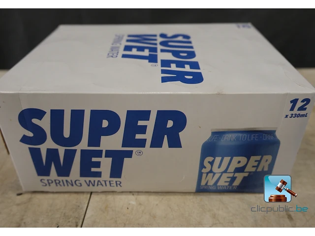 Set blikjes water - afbeelding 3 van  6