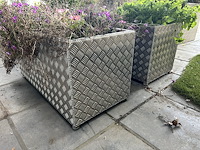 Set bloembakken (2st) 100cm x 50cm x 52cm
