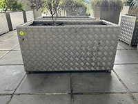 Set bloembakken (2st) 100cm x 50cm x 52cm