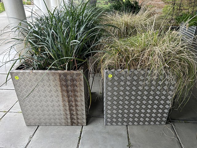 Set bloembakken (2st) 70cm x 70cm x 70cm - afbeelding 2 van  2