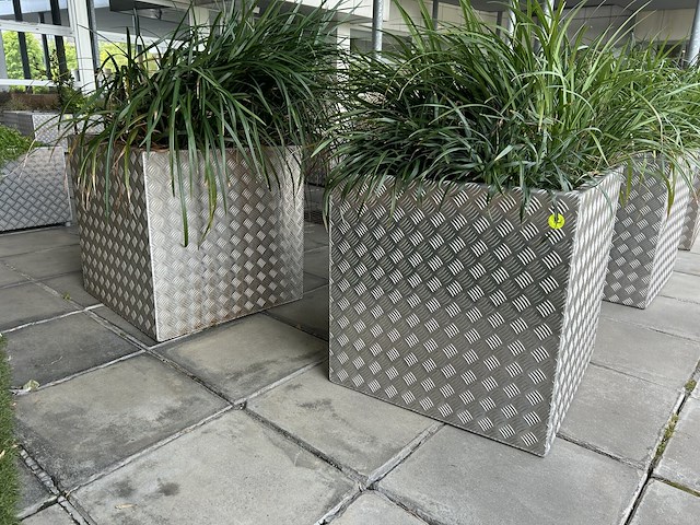 Set bloembakken (2st) 70cm x 70cm x 70cm - afbeelding 2 van  2