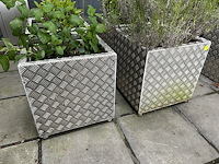 Set bloembakken (4st) 50cm x 50cm x 52cm - afbeelding 2 van  3