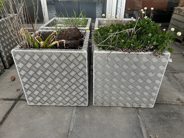 Set bloembakken (4st) 50cm x 50cm x52cm - afbeelding 2 van  2