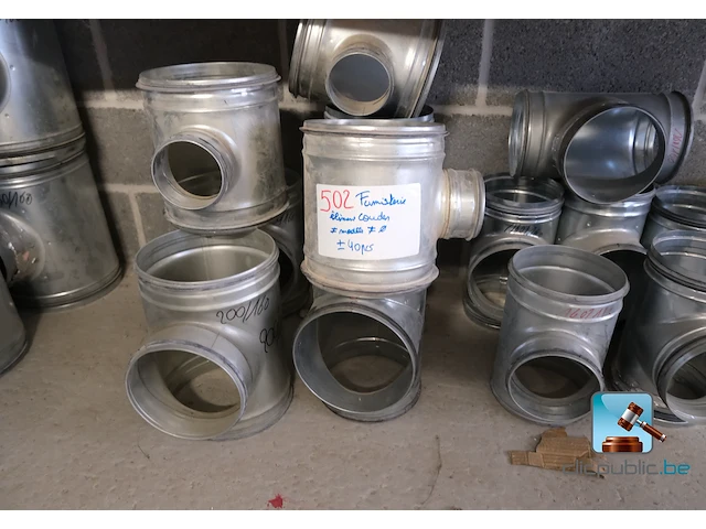 Set bochten en koppelstukken voor leidingen - afbeelding 2 van  8
