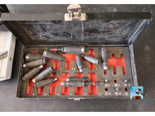 Set boortjes met opbergkoffer - afbeelding 4 van  7
