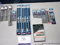 Set boren - phantom - ø2-16mm set houtboren - bosch - 3-10mm boor - bosch - ø8mm houtboor - bosch - expert ø4mm boor - bosch - expert ø10mm