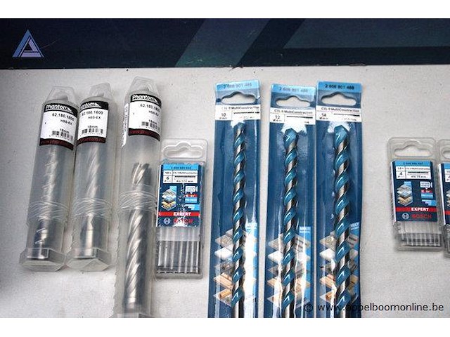 Set boren - phantom - ø2-16mm set houtboren - bosch - 3-10mm boor - bosch - ø8mm houtboor - bosch - expert ø4mm boor - bosch - expert ø10mm - afbeelding 2 van  3