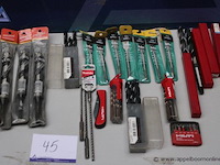 Set boren - projahn - lewis set boren - heller - diverse maten boor - makita - b-30555 set boren - hilti - diverse maten bit-set - hilti - compact uni torsion - afbeelding 7 van  8