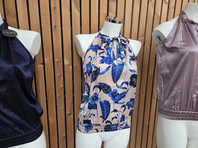 Set cobalt flower maat xs top + broek 1 - afbeelding 1 van  3