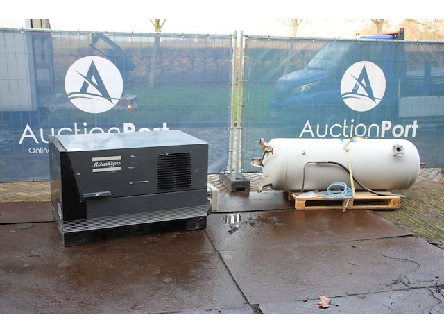 Set compressors atlas copco le9 1993 / grass (marge) - afbeelding 1 van  1