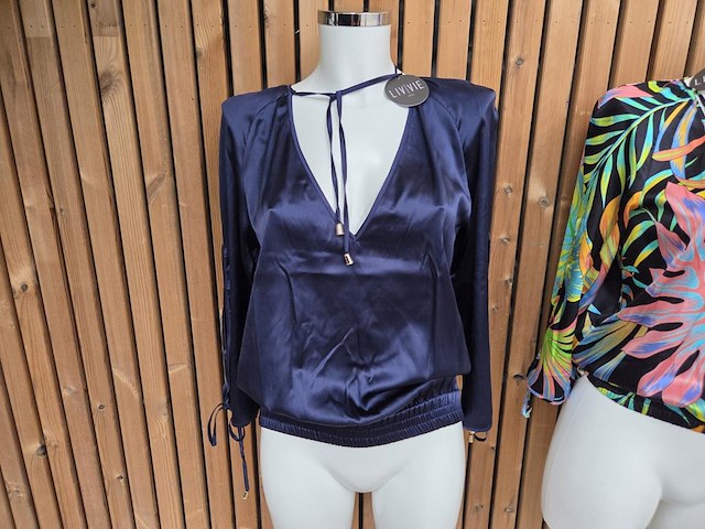 Set deep blue maat xs blouse 2 + broek 1 - afbeelding 1 van  4