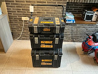 Set dewalt accu gereedschappen met steekwagen