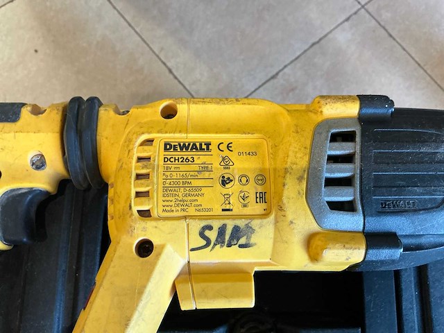 Set dewalt accu gereedschappen met steekwagen - afbeelding 20 van  27