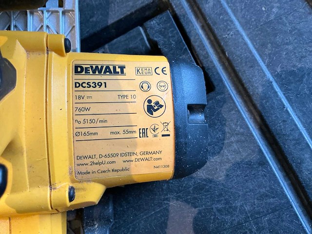 Set dewalt accu gereedschappen met steekwagen - afbeelding 27 van  27