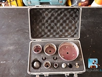 Set diamant-gatzaagbladen