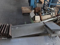 Set diverse aluminiumplaten en geleidingsstukken