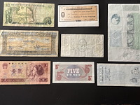 Set diverse oude bankbiljetten - afbeelding 8 van  8