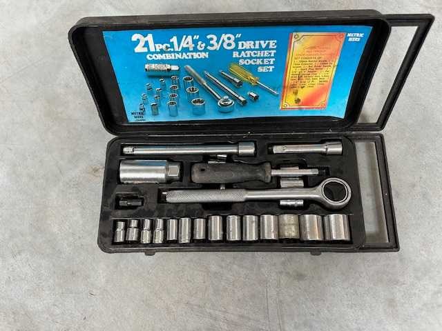 Set dopsleutels - accessory haandtools - afbeelding 1 van  1