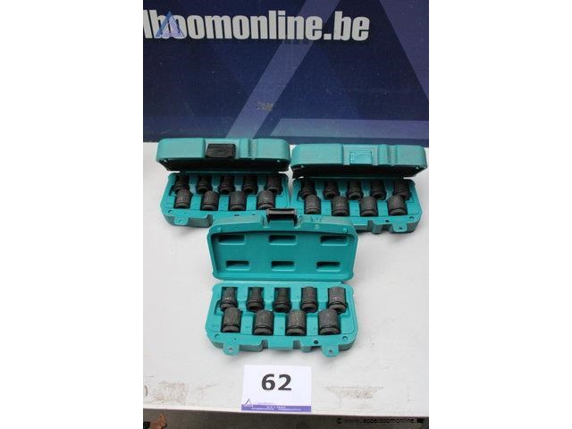 Set dopsleutels - diverse maten - afbeelding 1 van  4