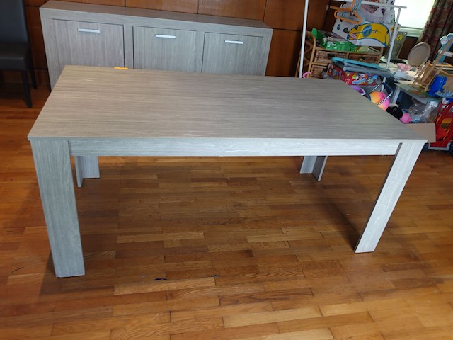 Set eettafel + dressoirkast - afbeelding 3 van  5